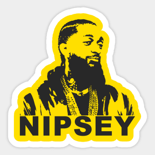 Nipsey Hussle Tribute Sticker